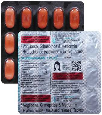 Gluconorm-VG 1 Plus Tablet SR