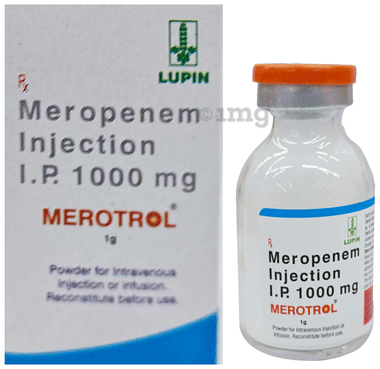 Merotrol 1g Injection