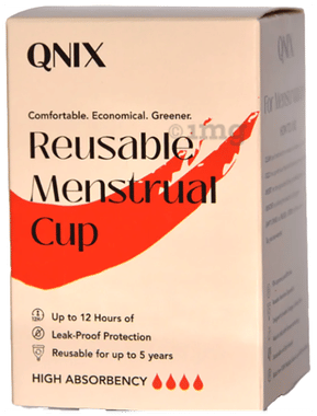 QNIX Reusable Menstrual Cup Small QNIX Reusable Menstrual Cup Small