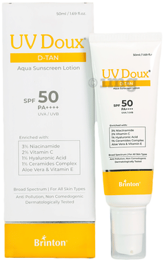 Brinton Doux D-Tan Aqua Sunscreen Lotion SPF 50 PA++++