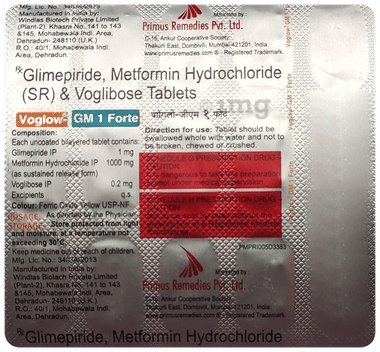 Voglow GM 1 Forte Tablet SR