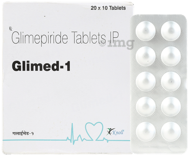 Glimed 1mg Tablet
