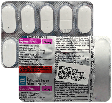 New Erythrocin 500 Tablet