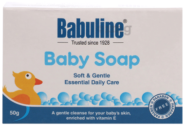 Babuline Baby Soap for new Born | No Harmful Chemicals | Paraben & Sulphate Free | Dermatologically tested