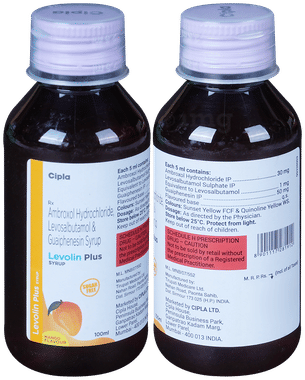 Levolin Plus Syrup Sugar Free Mango