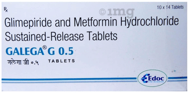 Galega G 0.5mg/500mg Tablet