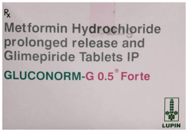 GlUcOnorm-G Forte 0.5mg/1000mg Tablet