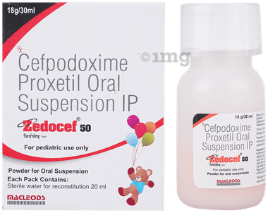 Zedocef 50mg Syrup