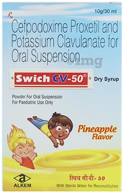 Swich CV 50 Dry Syrup Pineapple