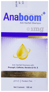 Anaboom+ Anti Hair Fall Shampoo Paraben Free