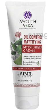 Ayouthveda Oil Control Mattifying Moisturizer Cream Ayouthveda Oil Control Mattifying Moisturizer Cream