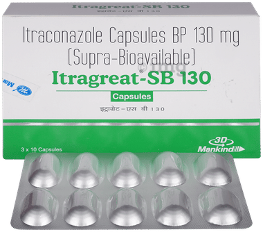 Itragreat SB 130mg Capsule