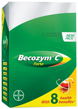 Becozym C Forte Tablet with Biotin, Vitamin C & B Complex
