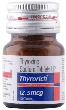 Thyrorich 12.5mcg Tablet