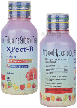 Xpect-B Expectorant Mixed Fruit Sugar Free