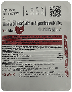 Telbid 40mg Tablet