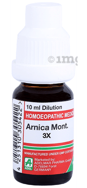 ADEL Arnica Mont. Dilution 3X ADEL Arnica Mont. Dilution 3X