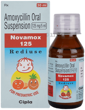 Novamox 125 Rediuse Oral Suspension