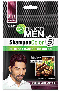 Garnier Men Shampoo Color 3.16 Burgundy