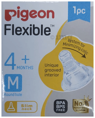 Pigeon Flexible NIpple 4+ Months Medium