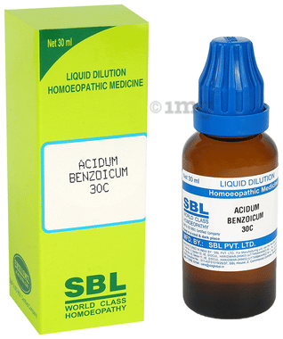 SBL Acidum Benzoicum Dilution 30C SBL Acidum Benzoicum Dilution 30C