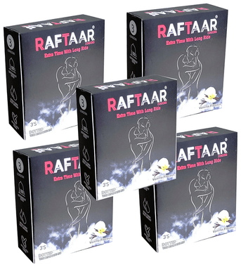 Raftaar Condom (3 Each) Vanilla