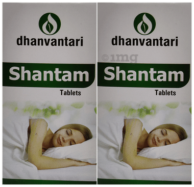 Dhanvantari Shantam Tablets (60 Each)