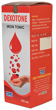 Kent's Dexotone Iron Tonic Kent's Dexotone Iron Tonic