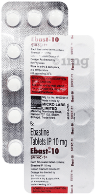 Ebast 10mg Tablet