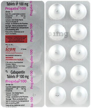 proGaba 100mg Tablet
