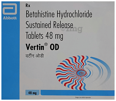 Vertin OD 48mg Tablet SR