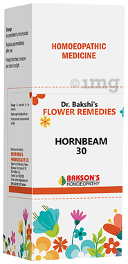 Bakson's Dr. Bakshi's Bach Flower Hornbeam 30 CH