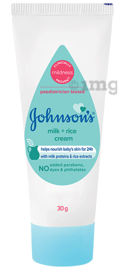 Johnson's Baby Milk + Rice Cream | For Baby's Healthy Skin