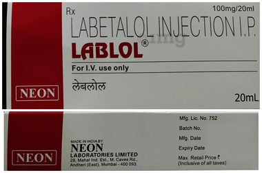 Lablol 100mg Injection