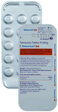 Telsartan 80 Tablet