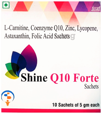 Shine Q10 Forte Sachet (5gm Each)