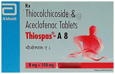 Thiospas-A 100mg/8mg Tablet