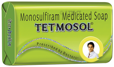Tetmosol Medicated Soap with 5% Monosulfiram for Skin Infections