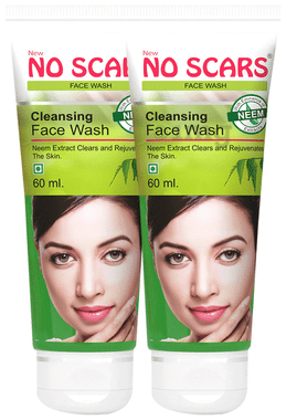 NO Scars Cleansing Face Wash with Eminence of Neem Extract