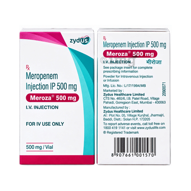 Meroza 500mg Injection