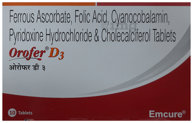 Orofer D3 Tablet
