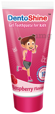 DentoShine Raspberry Gel Toothpaste for Kids DentoShine Raspberry Gel Toothpaste for Kids