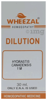 Wheezal Hydrastis Can Dilution 1M Wheezal Hydrastis Can Dilution 1M