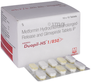 Duopil HS 1mg/850mg Tablet