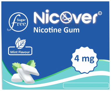 Nicover 4mg Nicotine Gum Mint Sugar Free