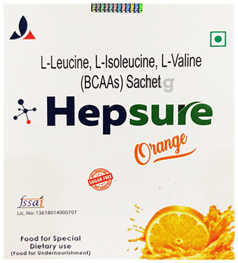 Hepsure Sachet Orange Sugar Free