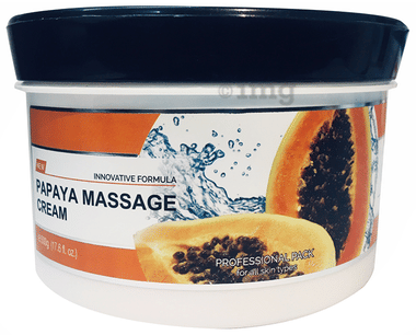 Oxyglow Herbals Papaya Massage Cream