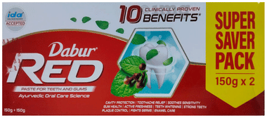 Dabur Dabur Red Toothpaste (150gm Each) Super Saver Pack