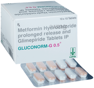 GlUcOnorm-G 0.5mg/500mg Tablet PR