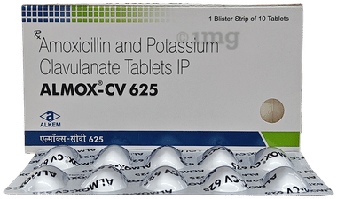 Almox CV 625 Tablet